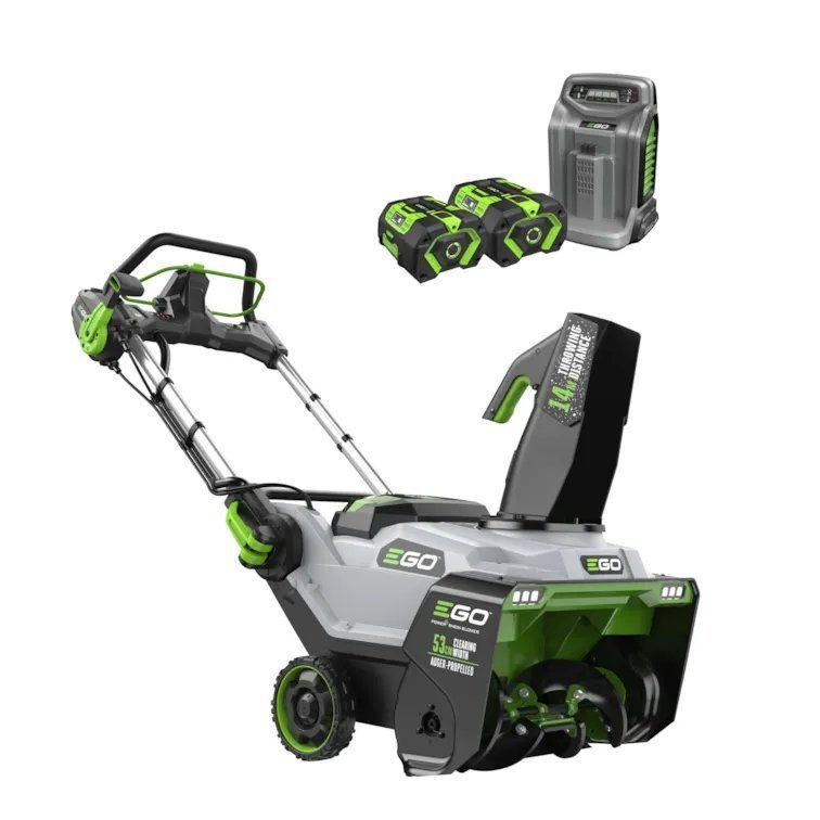 Ego Power+ Akku Schneefräse SNT2124E-SP Set 2x BA3360T +1x CH5500E