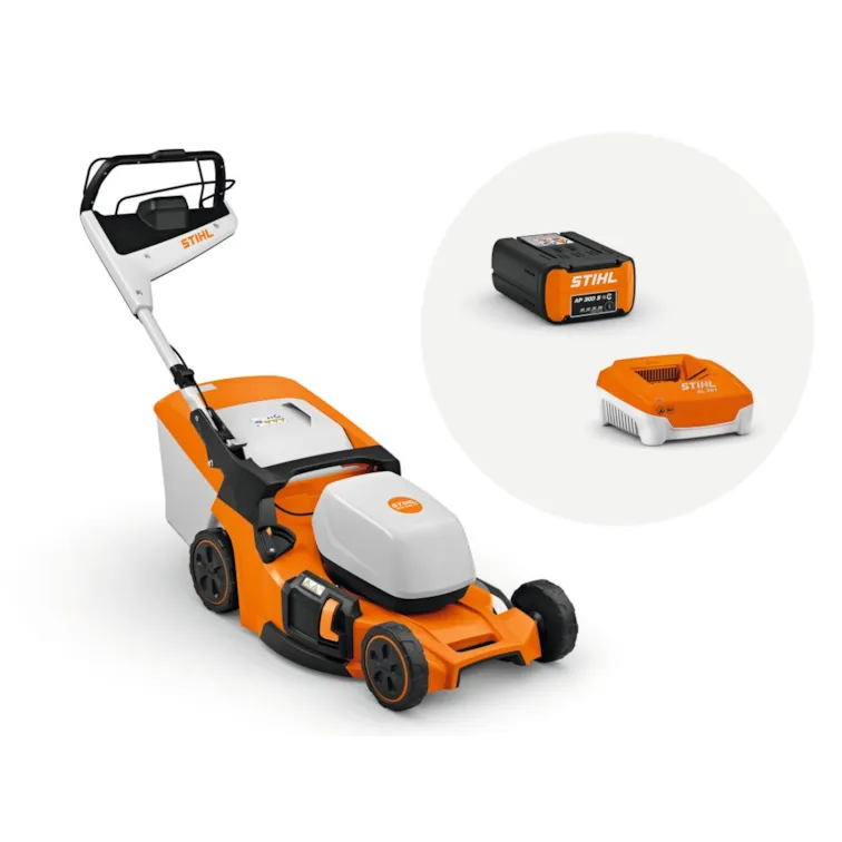 STIHL Akku Rasenmäher RMA 453 PV Set AP 300 S + AL 301