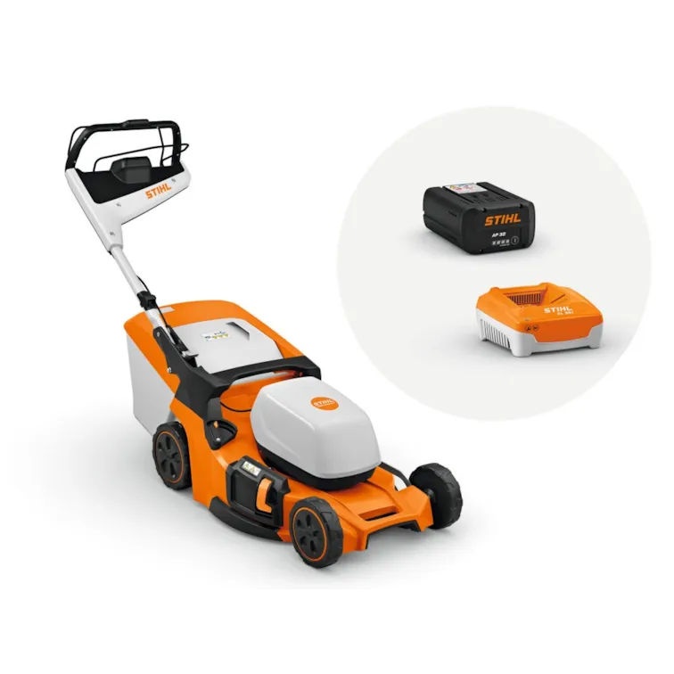 STIHL Akku Rasenmäher RMA 453 PV Set AP 30 + AL 301