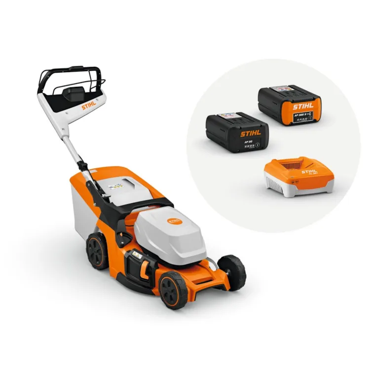 STIHL Akku Rasenmäher RMA 448 PV Set AP 30 + AP 300 S + AL 301