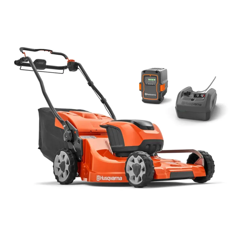Husqvarna Akku Rasenmäher LC 353iVX Set 40-B220X + 40-C250