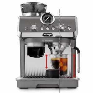 De'Longhi Siebträgermaschine La Specialista Arte Evo Titanium