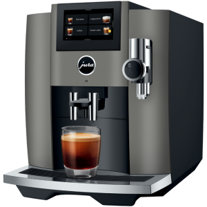 Kaffeevollautomat Jura S8 EB Dark Inox - Smart Connect inklusive