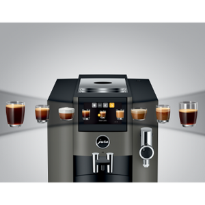 Kaffeevollautomat Jura S8 EB Dark Inox - Smart Connect inklusive