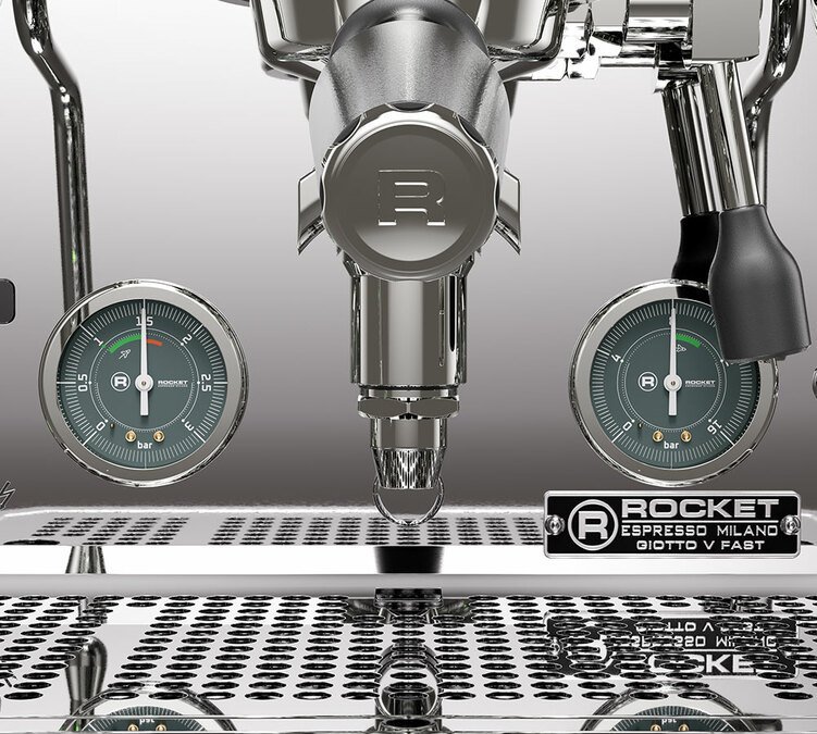 Rocket Espresso - Siebträgermaschine Giotto Fast V - Schwarz – Bild 2