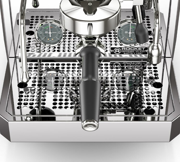 Rocket Espresso - Siebträgermaschine Giotto Fast V - Schwarz – Bild 3