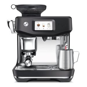 Sage Siebträgermaschine - Barista Touch Impress Black Truffle – Die neue Generation von Sage integriert die Kaltbrühfunk