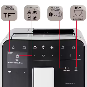 Melitta Kaffeevollautomat Caffeo Barista TS Smart Edelstahl F860-100