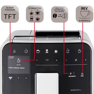 Melitta Kaffeevollautomat Caffeo Barista TS Smart F850-101 - silber