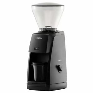 Siebträgermaschine Sage The Bambino Black Truffle+ Kaffeemühle Baratza Encore ESP schwarz