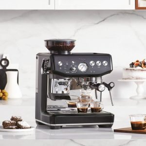 Sage - Barista Express Impress - Siebträgermaschine - black truffle