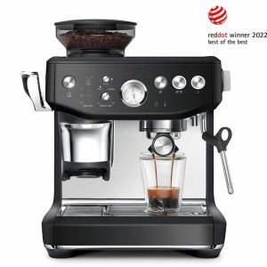 Sage - Barista Express Impress - Siebträgermaschine - black truffle