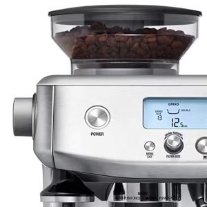 Sage The Barista Pro Siebträgermaschine gebürstetes Edelstahl