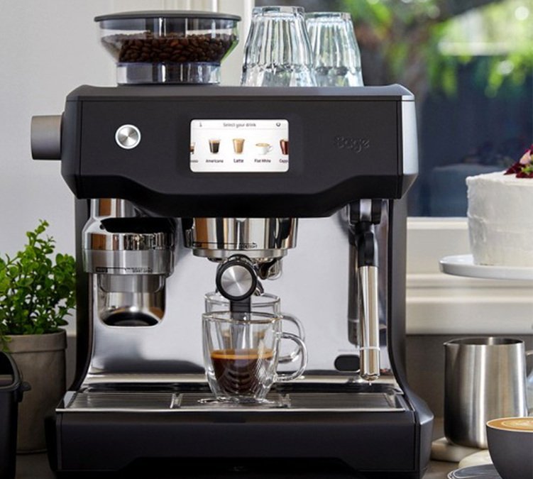 Sage The Oracle Touch Siebträgermaschine Black Truffle – Bild 3